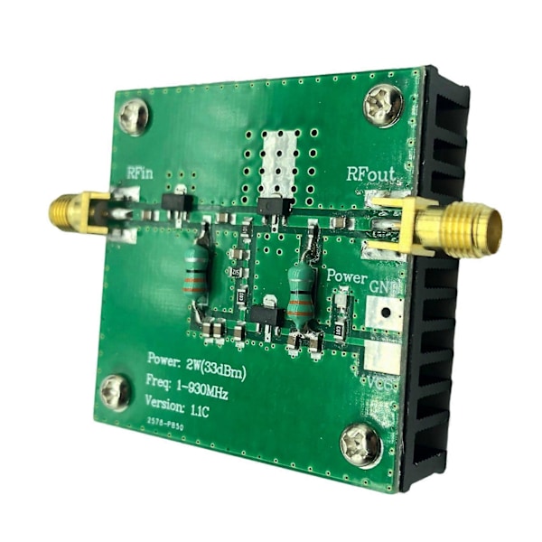 1--930MHz 2.0W 2W RF Bredbands Effektförstärkarmodul