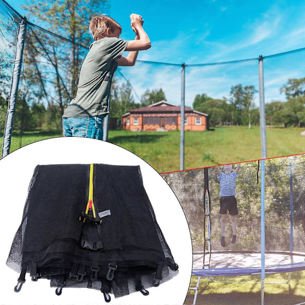 Trampolinnet Trampolinnet Reparation Nylon Barrierenet Let Til 8ft 6 Stænger