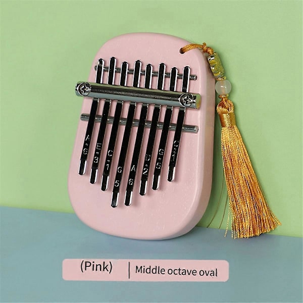 8-tons sapele vattendroppe medium kalimba C