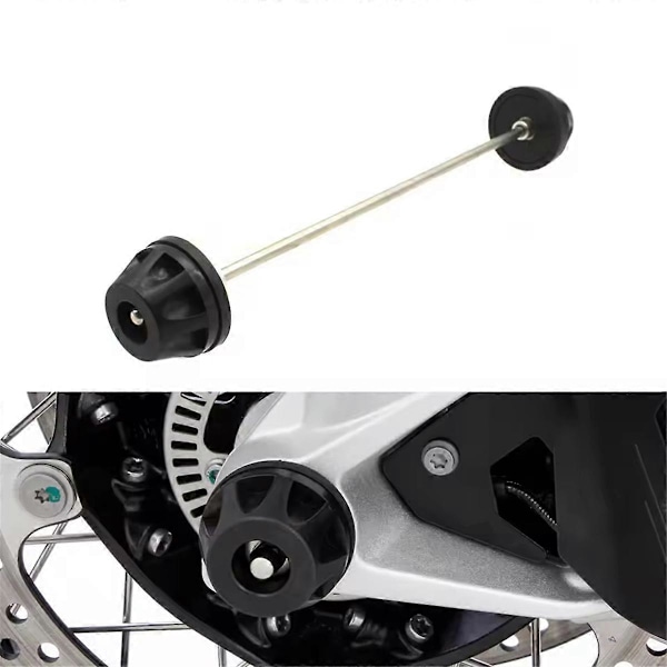 Motorcykel Framhjul Axel Gaffel Krock Slider Skydd för