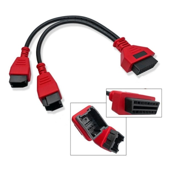 Til programmeringskabel 12+8 stik til DS808 Maxisys 906 908 12+8 adapter