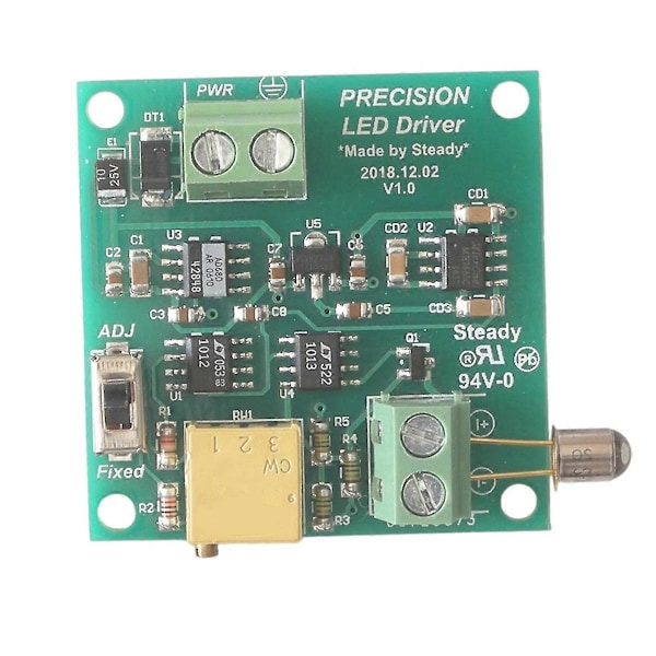 Precision LED Konstantströmsdrivmodul för Optiska Instrument
