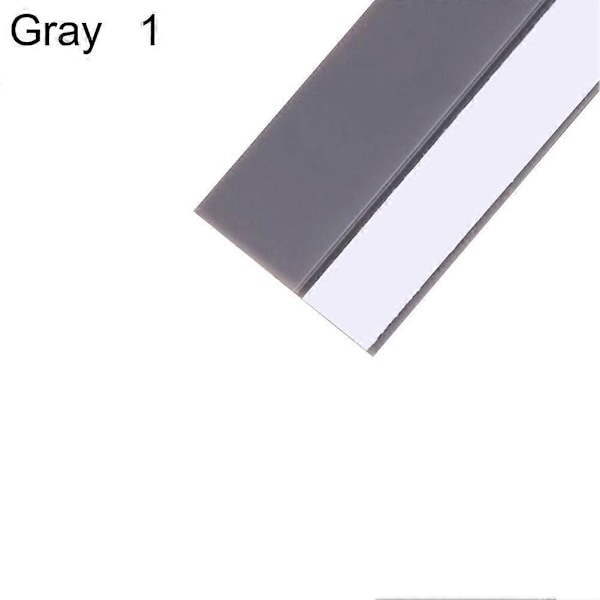 5m Självhäftande Tätningslist för Fönster Silikon Dörrkant Ljudisolering Grey 1