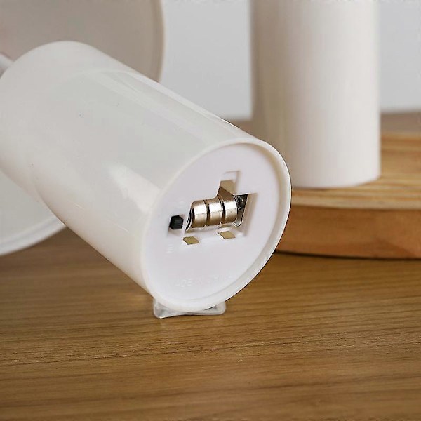 Svamp Atmosfär Lampa Ljusstyrka Justerbar Batteridriven Nattlampa
