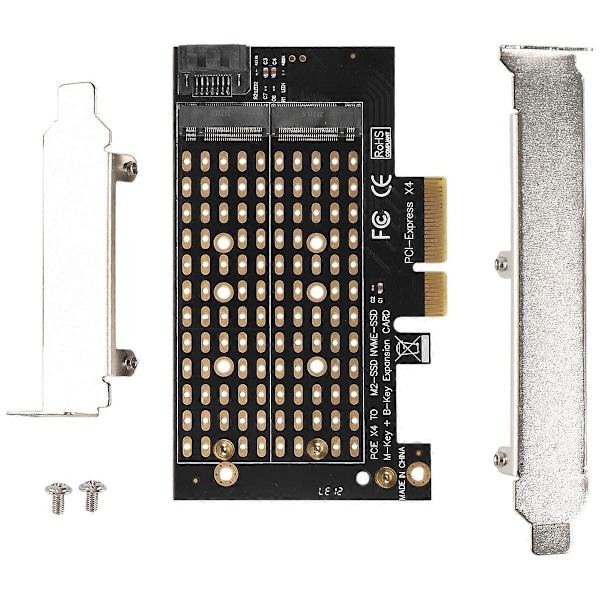 PCIe til M.2/M.2 Adapter M.2 NGFF til Desktop PCIe X4 Adapterkort