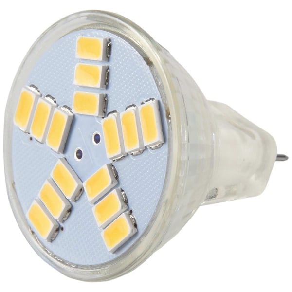3W MR11 GU4 250LM LED-lampa 15 5630SMD Varmvitt Ljus
