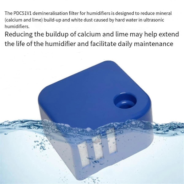 Pro-TecPDC51V1 Soveltuu Vick-ilmankostuttimen suodatinelementtiin V4600/V5100
