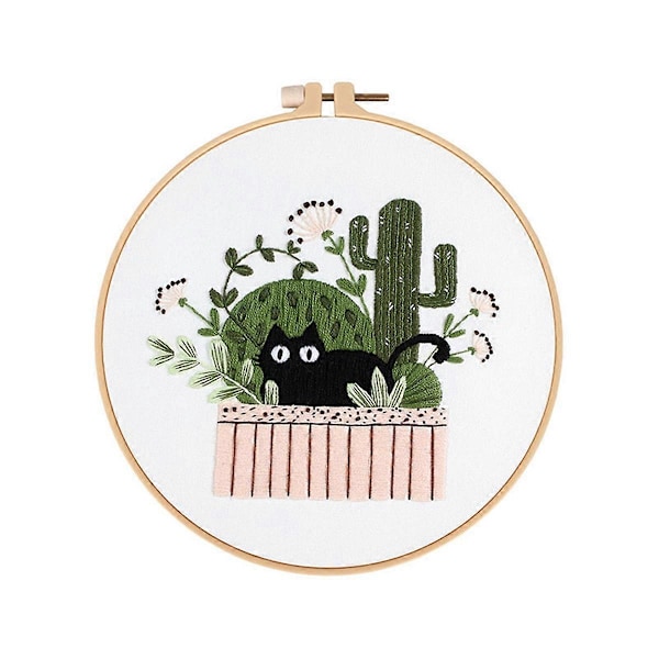 5 Set Broderikit för Vuxna, Broderikit för Nybörjare