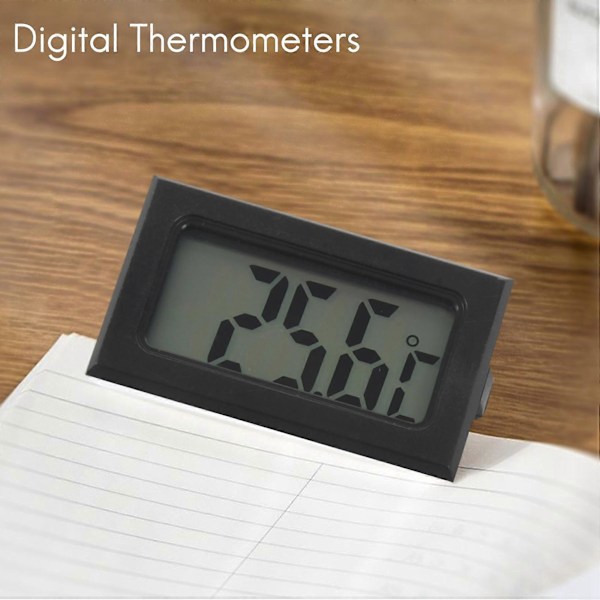 NY Digital LCD Termometer Mätare Sond Sensor -50°C TILL +110°C Område