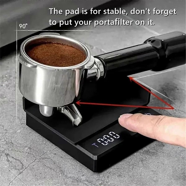 Personlig Elektronisk Våg för Kaffe Hushålls Kaffevåg Mini,B