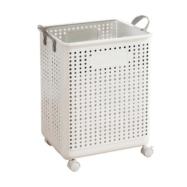 Vikbar Tvättkorg för Smutsig Tvätt Badrum Tvättkorg 37.7x31x50cm