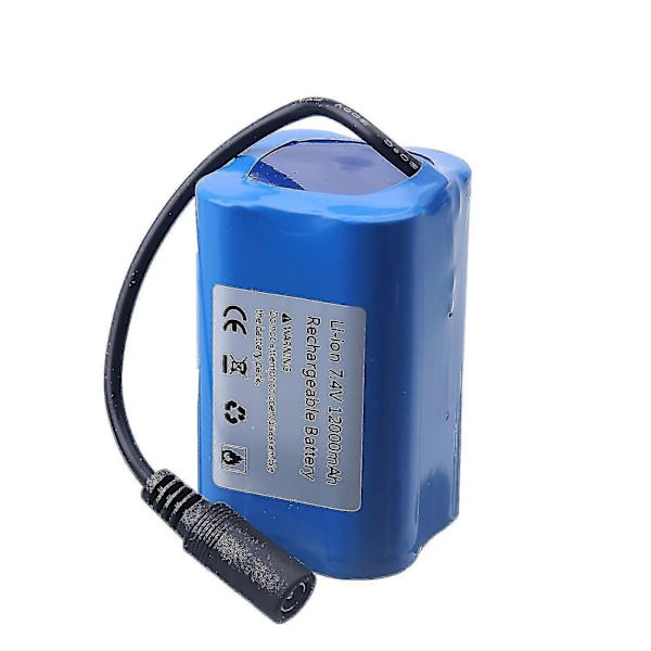 T188 2011-5 H18 C18 Fjärrkontroll Fiske Bete Båt Reservdel 7.4v 5200mah/12000mah Batteri/motor/laddare/3-i-1 Laddningskabel 2PCS