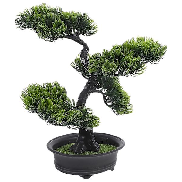 Keinotekoinen mänty Bonsai koriste Sisätiloihin Tekokasvit Sisustus Teko Bonsai koriste