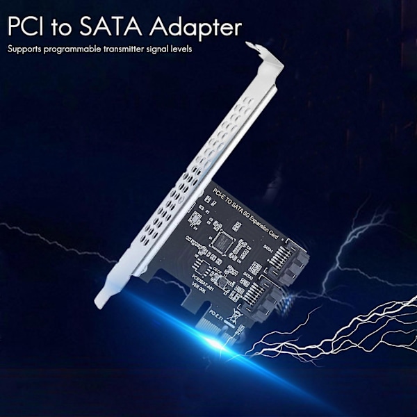 PCIe Express - SATA3.0 2-Port SATA III 6G -laajennuskortti