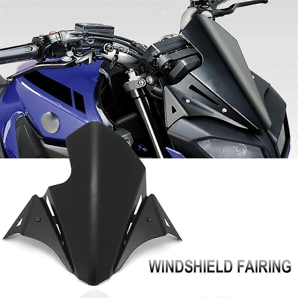 Motorcykel Främre Vindruta Metall Luftflödes Vindavvisare för