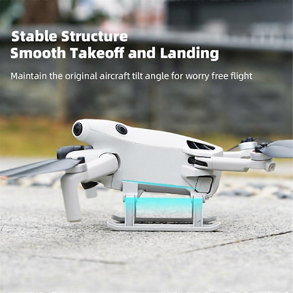 För MINI 4 PRO Booster Ställ Multifunktionell Släde Landningsställ Landningsskyddsram Höjdökningstillbehör