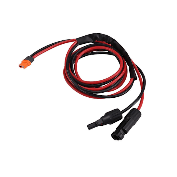 Solarkontakt XT60I- F Adapter 12AWG Kabel Anslut 1,5 meter