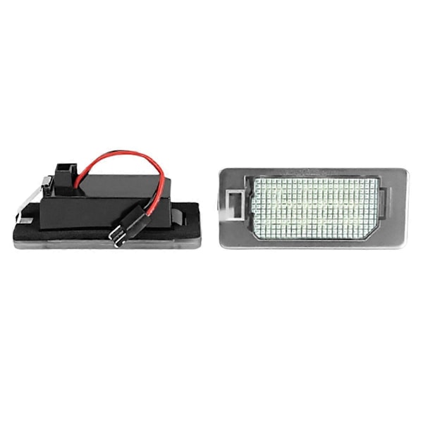 Bil Bakre Registreringsskylt Lampa för 500X 2014-2019 LED Registreringsskyltsbelysning