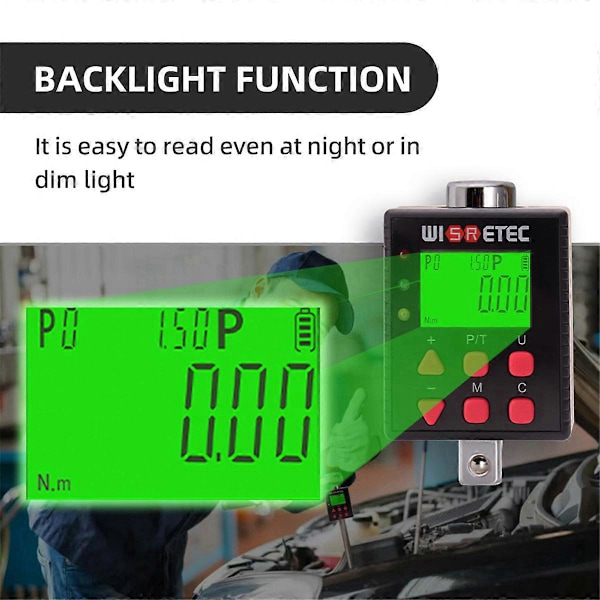 Högprecisions Elektronisk Digital Momentmätare A