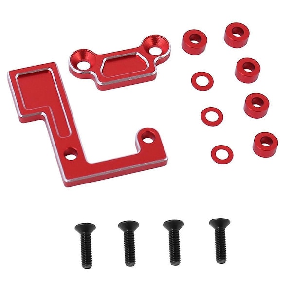 RC Bil Uppgradering Spindelstöd Kit för 1/10 RC Bildelar Röd