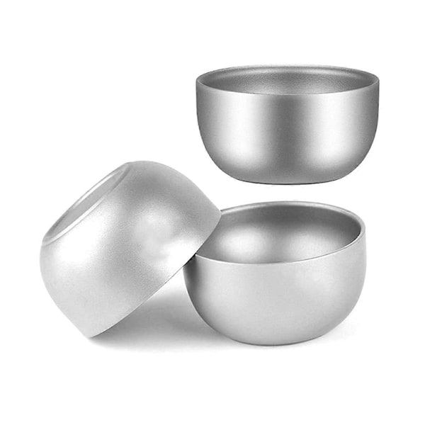 Titanium Kop Ren Titanium Tekop 45ml Dobbelt Lag 3 stk