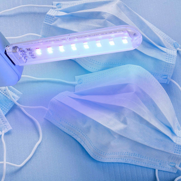 Saneringsstav USB-driven Multifunktionell Ljussanerare Handhållen UV-sanerare