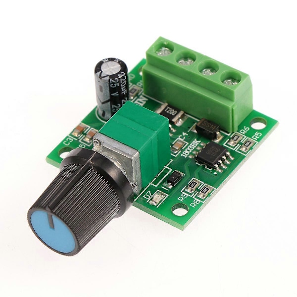 Lågspännings DC 1.8V 3V 5V 6V 12V 2A PWM Motorstyrenhet