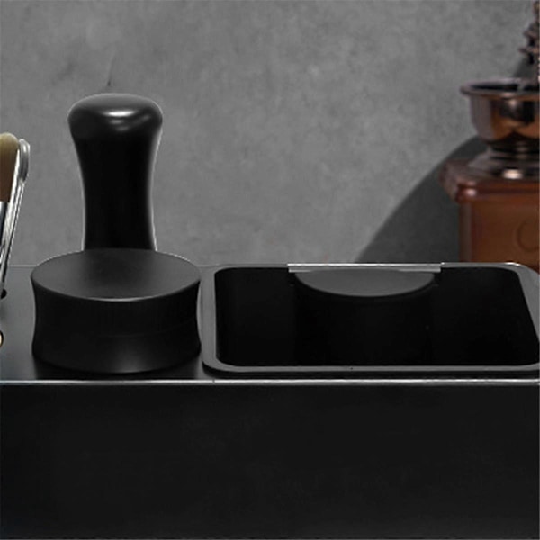 Espresso Slagbox, Espresso Organiserare, Espresso Tamper, Svart