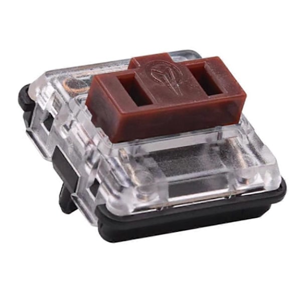 70 st Kailh Low Profile Choc Switch 1350 RGB för tangentbord Brun