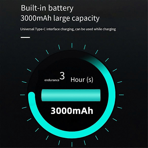 2500-9000K Täyttövalotikku RGB Väri 3000mAh Kannettava Ulkovalo Suora Valokuva Led Fil