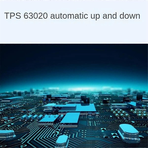 TPS63020 Automatisk Buck-Boost Step Up Down Strömförsörjningsmodul Litiumbatteri Låg Ripple Spänningsomvandlare 3.3V