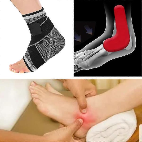 Fotledsstöd, justerbart B för stukad fotled Plantar