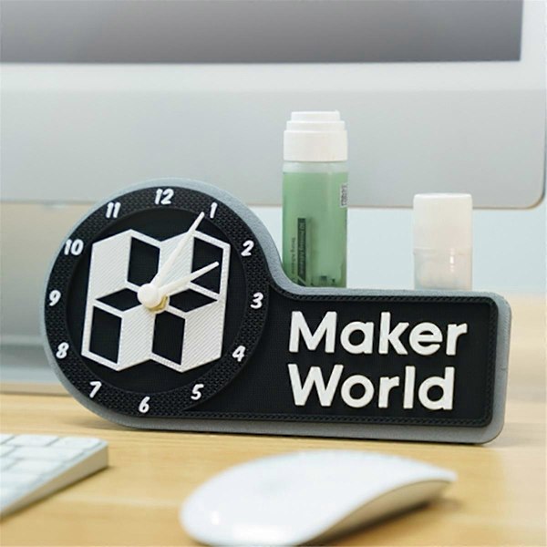 Til 3D-printer DIY Model Ur Komponentsæt