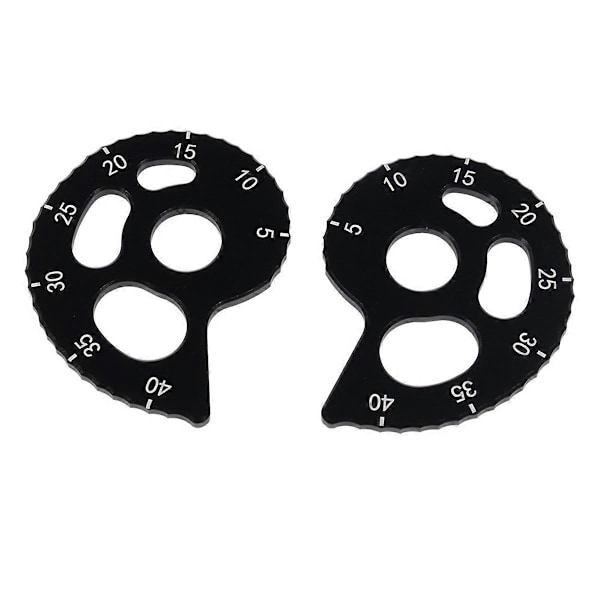 Motorcykelkedjeguide Justeringsregulator Kit För CRF150F Svart