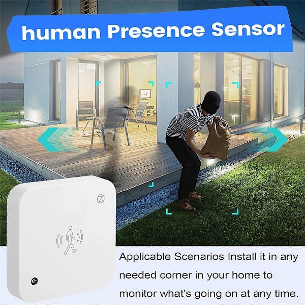 Tuya ZigBee Smart Sensor för mänsklig närvaro