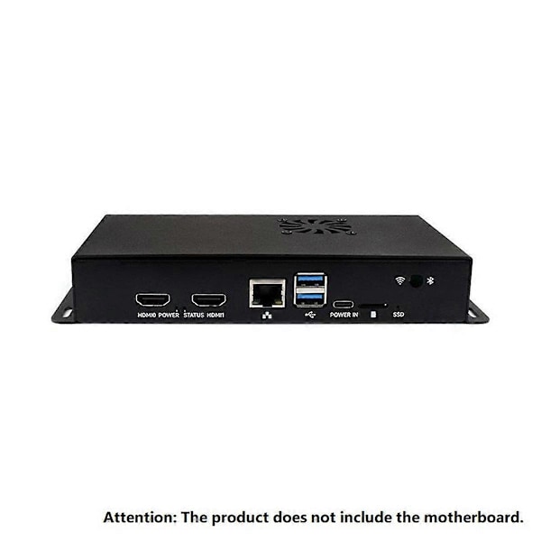 CM5 Metalkabinet til Module 5 IO Board med Køleventilator