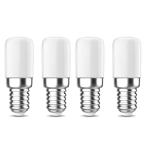 Kylskåpslampa, 1,5W E14 LED-lampa, 150LM Kallvitt 3000K Energibesparande Lampor, för Kylskåp