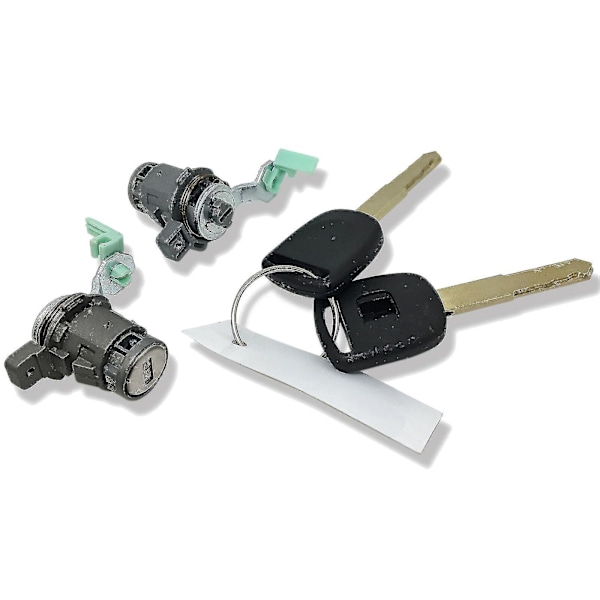Vänster Höger Dörrlåscylinder Med 2 Nycklar För 2003-2011 Accord Odyssey S2000 -v 72185-s9a-013