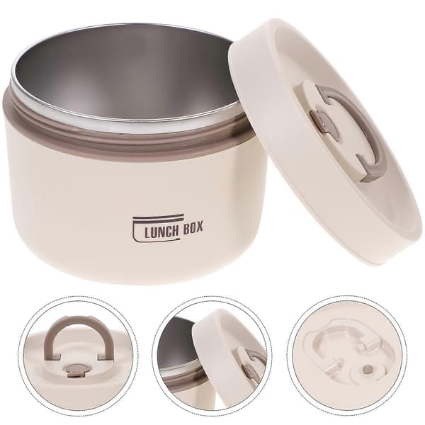 Isolert Bento Boks Student Matboks Matbære Boks Håndtaksdesign Bento Boks Matbeholder
