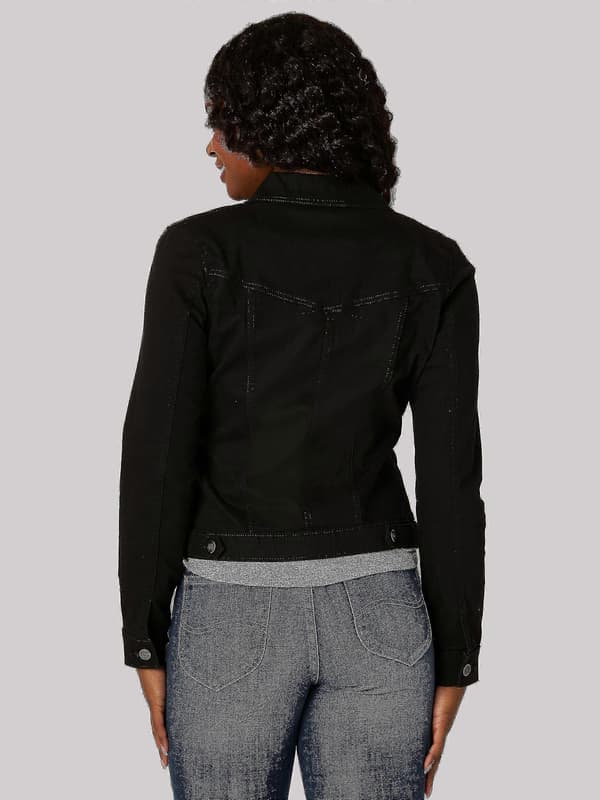 Denimjakker til kvinder black XL