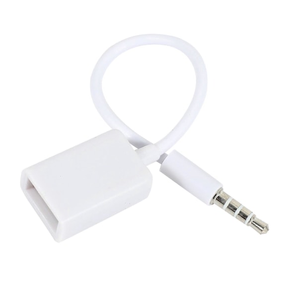 3,5 mm Hane AUX Ljudplugg Jack Converter Kabel Sladd Bil MP3