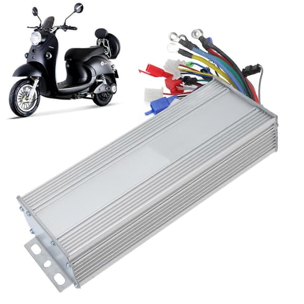 60V 1500W Elektrisk Scooter Børsteløs Controller Aluminiumlegering 18 Rør E Cykel Børsteløs Motor Hastighedscontroller