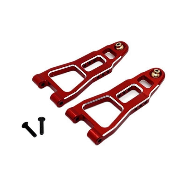 RC Bil Uppgradering Främre Nedre Arm Kit för 1/12 UD1201 UD1202 Röd