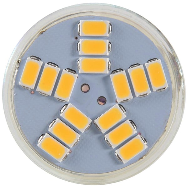 3W MR11 GU4 250LM LED-lampa 15 5630SMD Varmvitt Ljus