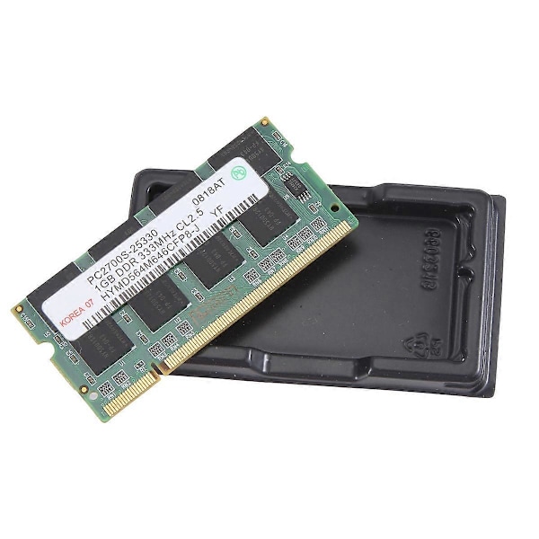 For 1GB DDR1 Laptop Hukommelse Ram+Kølevest PC 2700 333Mhz