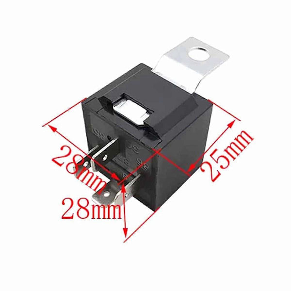 1 st Förstärkarrelä 4 stift 12V 40A för bilreläer