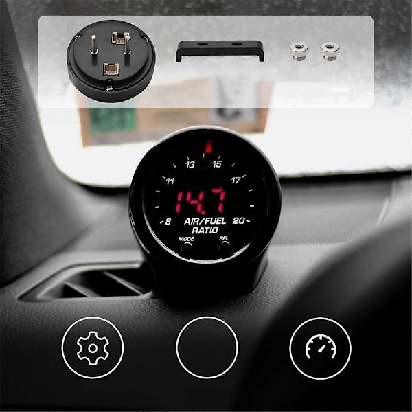 O2 Luft-Bränsleförhållande Mätarsats LSU4.9 0258017025 Syresensor