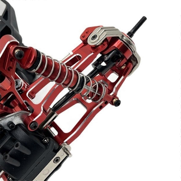 RC Bil Uppgradering Främre Nedre Arm Kit för 1/12 UD1201 UD1202 Röd