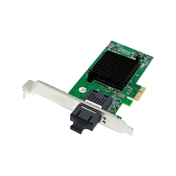 Gigabit Fiber Optisk Netværkskort PCIe X1 82576-F1 Single-Port SC