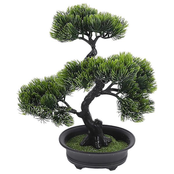 Keinotekoinen mänty Bonsai koriste Sisätiloihin Tekokasvit Sisustus Teko Bonsai koriste